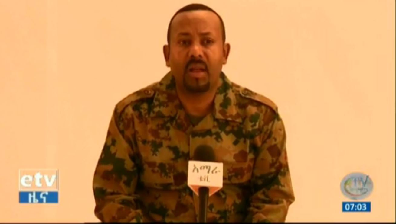 Prime Minister Abiy Talks About The Crisis In Amhara Region