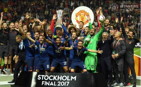 Manchester United won the UEFA Europa League