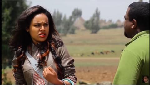 Selam Tesfaye's and Kasahun Fiseha's best moment from Tilefegn film