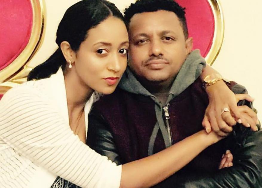 Beautiful couples, Teddy Afro and Amleset Muche's stunning photo