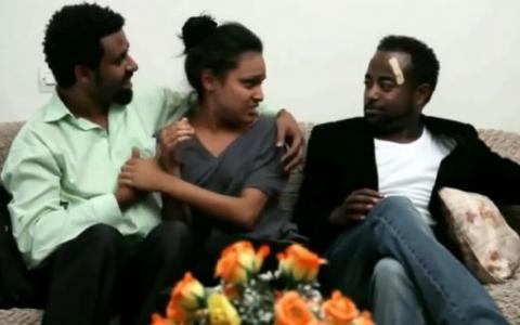 Selam Tesfaye's and Tariku Birhanu's Funny Video From Martreza Movie