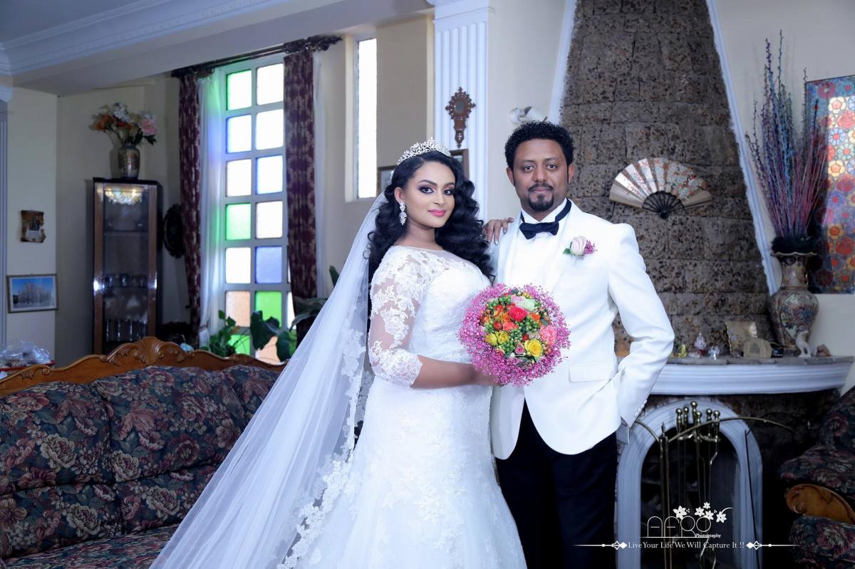 Aritist Daniel Tegegn And Aby Merawi's Wedding Video - Part 1