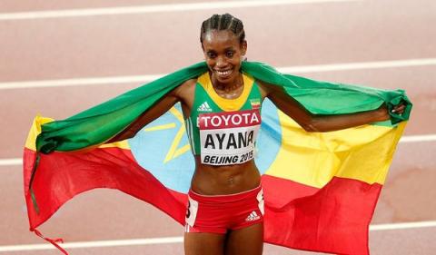 Almaz Ayana Won 10000 Women's Run