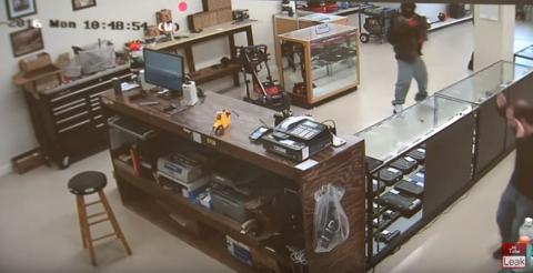 Two armed men in Atlanta tried to rob the wrong place - gun store!