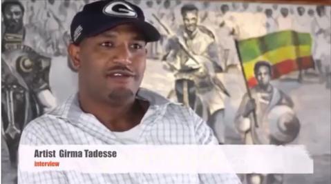 Interview with artist Girma Tadesse