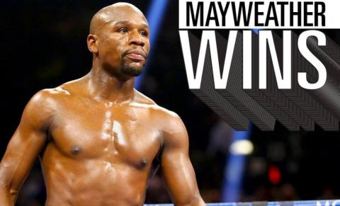 Floyd Mayweather Jr. Beats Conor McGregor in 10th Round