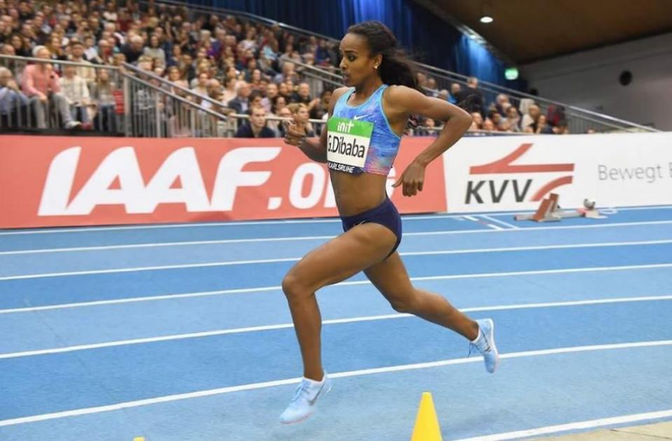 Genzebe Dibaba Runs Second Fastest Indoor 1500M Of All-Time